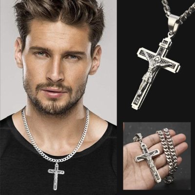 Halskette mit der Darstellung von Jesus | CRUCIFIXCHAIN